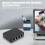 Ethernet Splitter Adapter for PC Laptop Network RJ45 Cable 10
