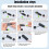 IP68 Waterproof Fiber Optical Adapter LC Duplex 8