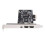 PCI-E Express Card, 1394a IEEE 1394b Controller Card Cable 8