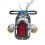 Chrome Tombstone Rear Light Indicator for Harley Chopper FLSTN FLSTSC Custom 1