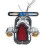 Chrome Tombstone Rear Light Indicator for Harley Chopper FLSTN FLSTSC Custom 2