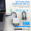 2 in 1 CFexpress Type B SD Card Reader USB3.2 10Gbps 8