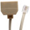Telefon RJ11 Stecker auf Doppelbuchse Filter Splitter Adapter 10