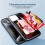 Smart NFC EInk Screen DIY Phone Cover for iPhone16pro max Black 8