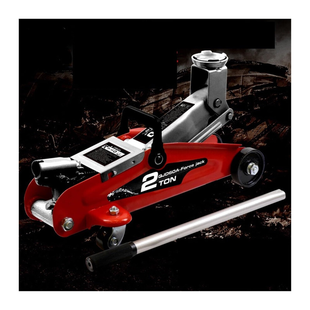 Horizontal Trolley Jack 2 Ton Hydraulic Car Jack for Small Cars, Saloons, Vans, and SUVs - Compact Design and Durable Construction-image-OPC-PJVXJRW-NEW