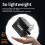 80W COB Camera Light Handheld Kit 2500-6500K Video Dimmable EU PLUG 8