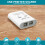 USB 2 in 1 Out Printer , 2-Port Manual Kvm Converter White 10