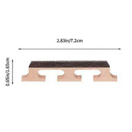 Banjo Bridge, 1pc Practical Maple 5-String Banjo Part for Banjo Repair & Supply 1