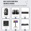 GM1.1 MikrofonHandheld Karaoke Mic Schwarz EU Stecker 11