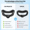 For 3S VR Comfort Kit Leather Face Mask Cover 10