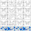 16Pcs Reusable Butterfly Stencils Template Art Painting 9