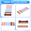 For M.2 NGFF Solid State Hard Drive Heatsink Ultra Pure Copper Cooler 9