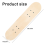 58.5cm Skateboard Deck Maple Skate Board Blank DIY Decorative 8