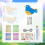 6 Pack 3D Bird Wind Chime Craft Kit for Kids 10