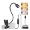 LED Reading Lights USB Three Color Dimming Clamp Book Light 8