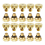 30 Pack Brass Misting Nozzles Tees, 2