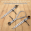 Spring Inside Outside Divider Caliper Set 8-Inch Machinist Tools 3-Pack 10