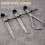 Spring Inside Outside Divider Caliper Set 8-Inch Machinist Tools 3-Pack 7