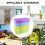 4 Packs 17 Inches Flower Window Box Plastic Vegetable 5