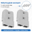 2 Pcs Quick Connect Plug 175A 600V Battery Grey for Maximum 1AWG Wire 9