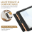 A4 Flat Magnifying Glass for Elderly Reading PVC Full Page 9