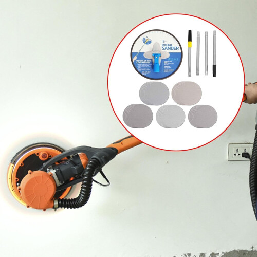 360 Extension Pole Sander Tool for Drywall and Plaster Finishing 1