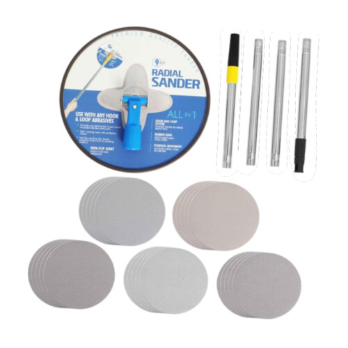 360 Extension Pole Sander Tool for Drywall and Plaster Finishing
