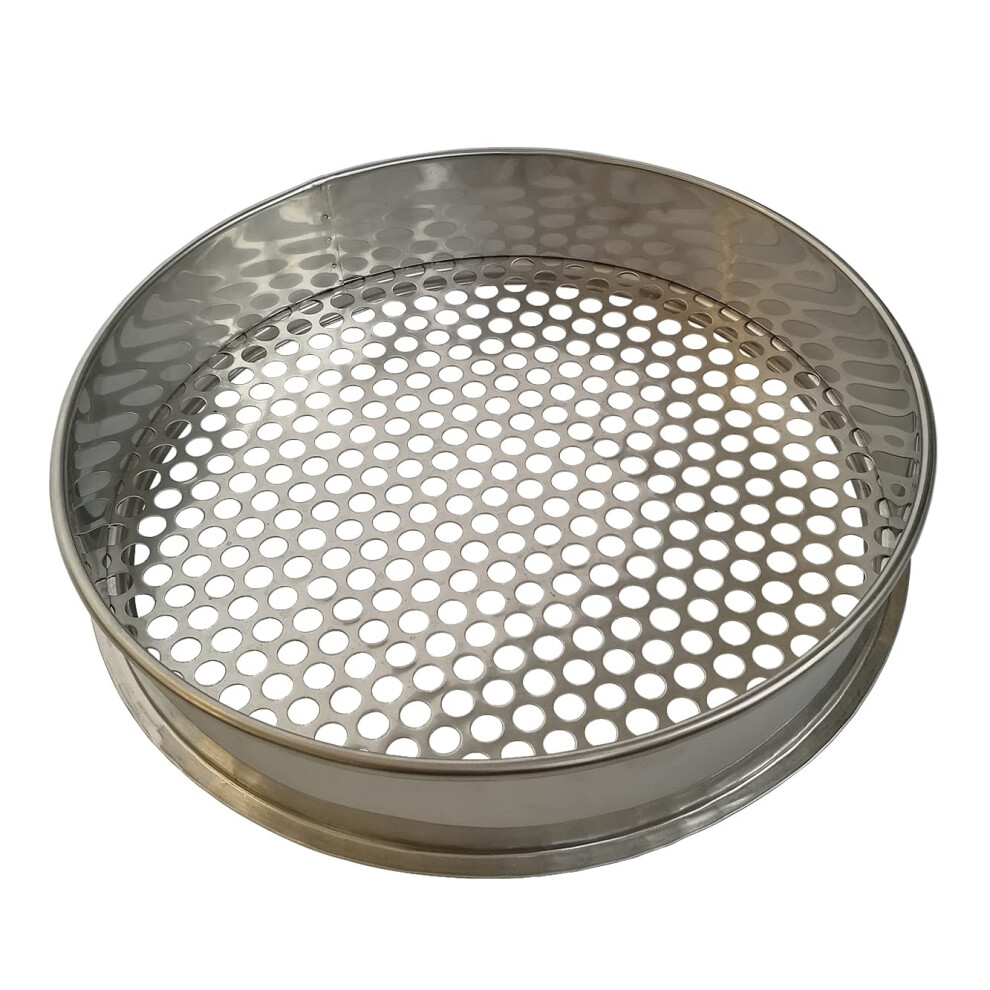 304 Stainless Steel Test Sieve Mesh 1mm 40mm Hole Diameter 30cm Fine Powder Separation Sieve for Industrial Labs 1 Piece-image-OPC-PJVXPRG-NEW