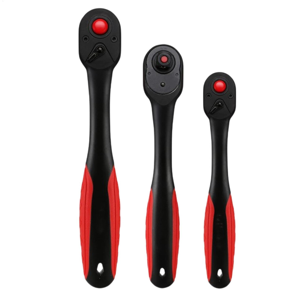 Ratchet Wrench Set 72 Teeth Metric Drive Handle Ratcheting Wrench With Triple Mechanism For Car Maintenance And Repair 6947110298412