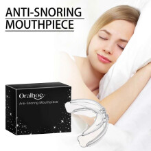 (3pcs) Anti-snoring braces, anti-snoring and anti-grinding braces at night, mouth guard and anti-snoring protective braces