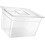 Large Capacity Slow Washing Machine Container with Clear Window for Kitchen Slow Cooker, Easy to Use, Durable Material 2
