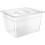 Large Capacity Slow Washing Machine Container with Clear Window for Kitchen Slow Cooker, Easy to Use, Durable Material 5