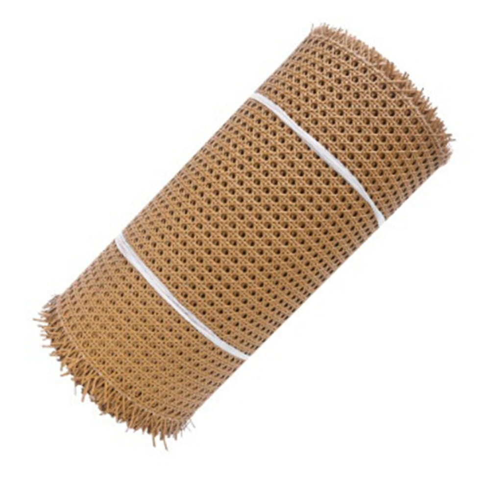 Rattan Roll Cane Webbing 22 x 39 Inches Flexible PE Woven Mesh for Furniture Chair Cabinet Ceiling DIY Home Decor Coffee Color-image-OPC-PJVXRMV-NEW