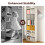 (White) Levede 6-Tier Industrial Adjustable Bookshelf 6
