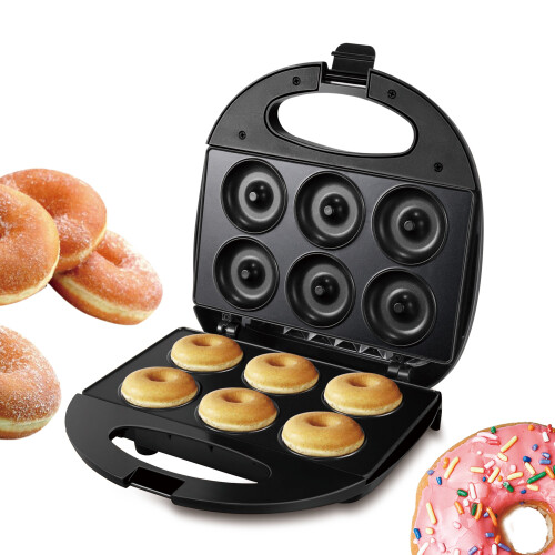 Non Stick 6 Donut Hole Maker, 220V Coated Plate 2