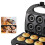Non Stick 6 Donut Hole Maker, 220V Coated Plate 4