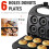 Non Stick 6 Donut Hole Maker, 220V Coated Plate 9