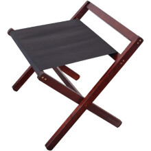 Luggage Rack for Guest Room, Folding Suitcase Stand with Backrest, Solid Wood, Single Layer Shelf, Easy to Move (Color: A, Size: Gr)