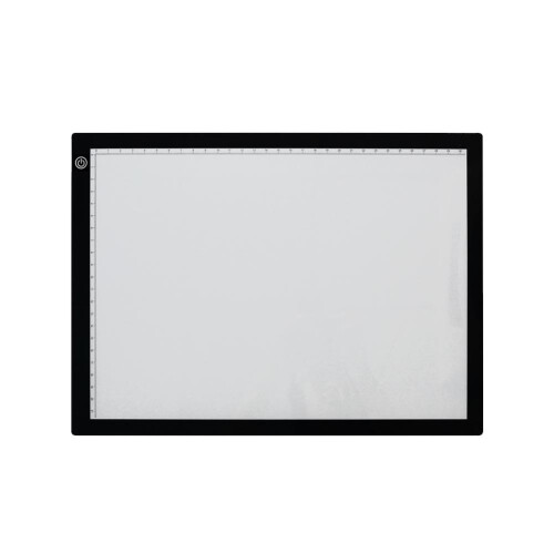 A4 LED Light Pad for Tracing and Drawing, Light Box Compatible with Diamond Type-C Char, Ultra-Thin Design