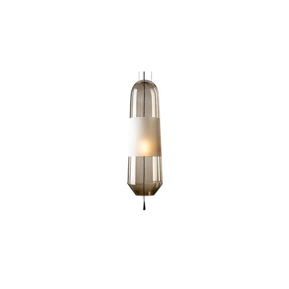 Nordic Industrial Style Chandelier E27 Socket Glass Pendant Light Amber for Living Room Restaurant Bar Decor-image-OPC-PJVXSMT-NEW