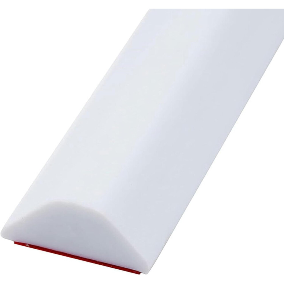 Water Barrier For Flood Dam Collapsible Rubber Wet Room Floor Barrier For Shower Threshold, Waterproof Protection 6038364393142
