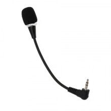 Plug Microphone Lapel Headphone Attachment, 3.5mm Jack for Computer Laptop