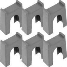 Toy Train Bridge Supports, 6 Pcs Child Pier Track with Bridges and Tunnels
