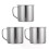 Kids Mug with Handle, 3 Pcs Espresso Cup for Children, School Durable 1