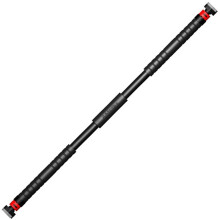 Door Frame Pull Up Bar Adjustable Length 100-150cm Non-Slip Grip for Upper Body Strength Training Home Workout Equipment