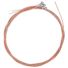 Folk Acoustic Guitar Strings 6 String Steel Copper Brass Durable Standard Sound Quality Easy Identification