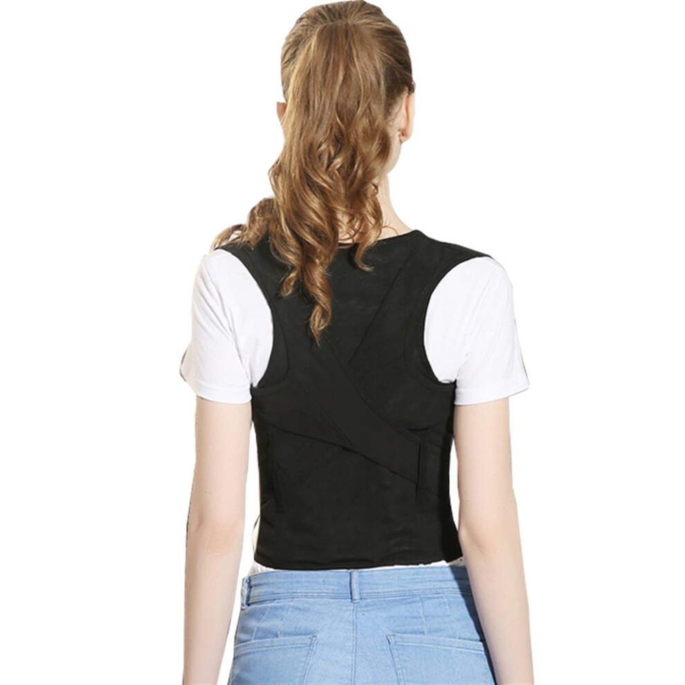 Back Corrector Therapy Corset for Men and Women - Adjustable Lumbar Spine Support Belt for Improved Posture and Comfort