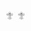 Iris Earrings, S999 Pure Silver Unisex Versatile Earrings 1