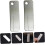Diamond Sharpening Stone Set - Portable Whetstone Knife Sharpener, 2-Pack, Silver Diamond, Home Tool for Precision Sharpening 4