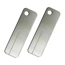 Diamond Sharpening Stone Set - Portable Whetstone Knife Sharpener, 2-Pack, Silver Diamond, Home Tool for Precision Sharpening